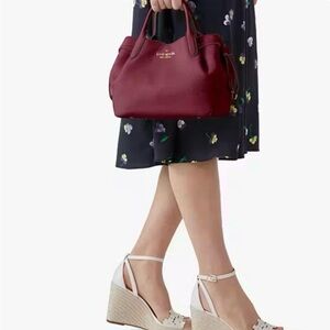 Kate Spade Burgundy Satchel